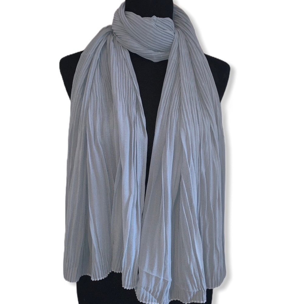 Pleated Hijab scarf